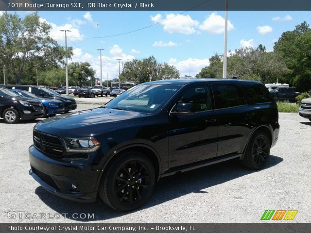 2018 Dodge Durango SXT in DB Black Crystal