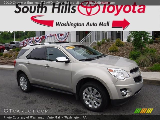 2010 Chevrolet Equinox LTZ AWD in Gold Mist Metallic