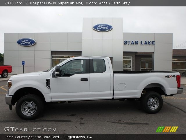 2018 Ford F250 Super Duty XL SuperCab 4x4 in Oxford White