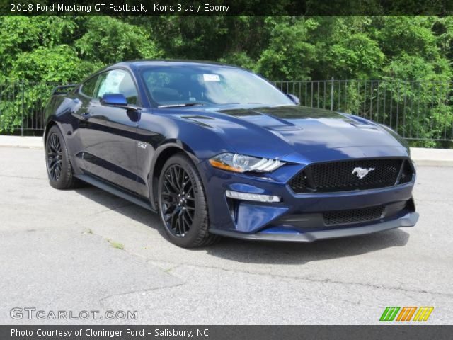 2018 Ford Mustang GT Fastback in Kona Blue