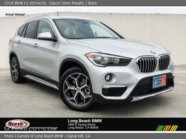 2018 BMW X1 sDrive28i in Glacier Silver Metallic