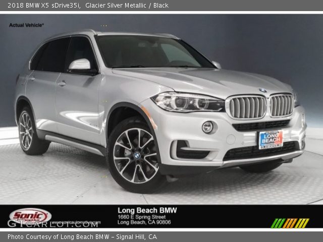 2018 BMW X5 sDrive35i in Glacier Silver Metallic