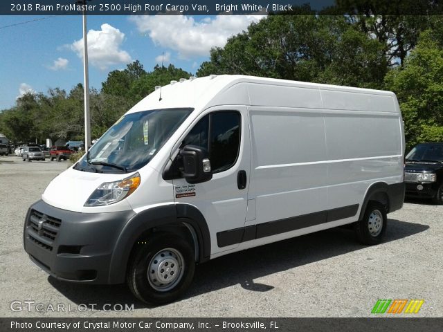 2018 Ram ProMaster 2500 High Roof Cargo Van in Bright White