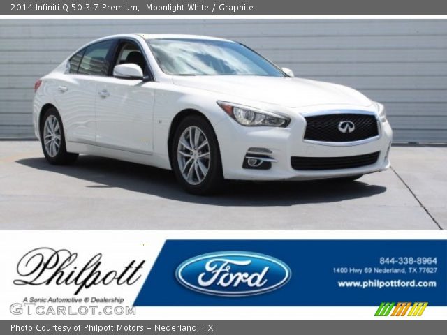 2014 Infiniti Q 50 3.7 Premium in Moonlight White
