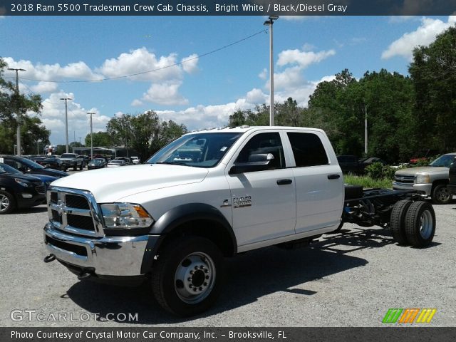 2018 Ram 5500 Tradesman Crew Cab Chassis in Bright White