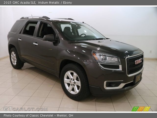 2015 GMC Acadia SLE in Iridium Metallic