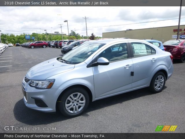 2018 Chevrolet Sonic LS Sedan in Arctic Blue Metallic
