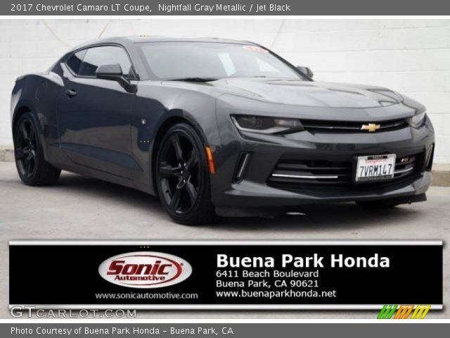 2017 Chevrolet Camaro LT Coupe in Nightfall Gray Metallic