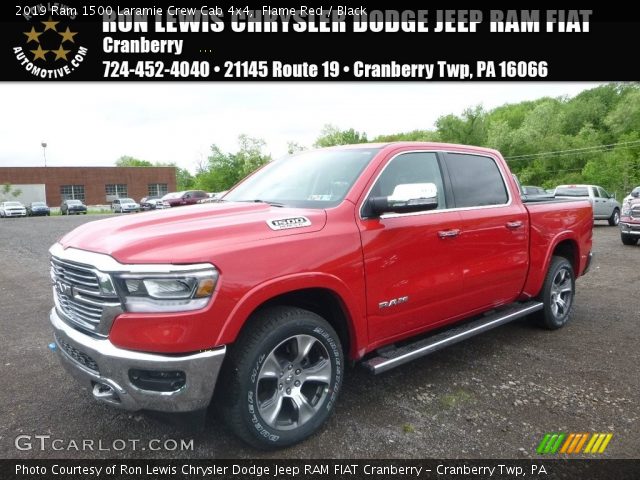 2019 Ram 1500 Laramie Crew Cab 4x4 in Flame Red