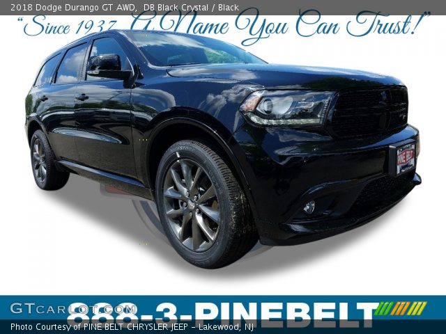 2018 Dodge Durango GT AWD in DB Black Crystal