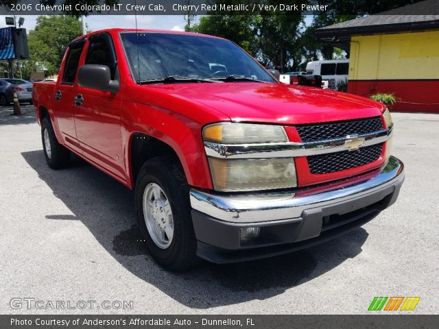 2006 Chevrolet Colorado LT Crew Cab in Cherry Red Metallic