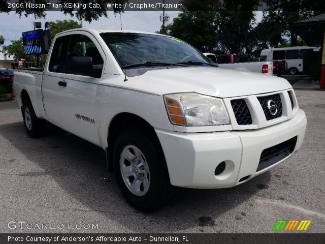 2006 Nissan Titan XE King Cab in White