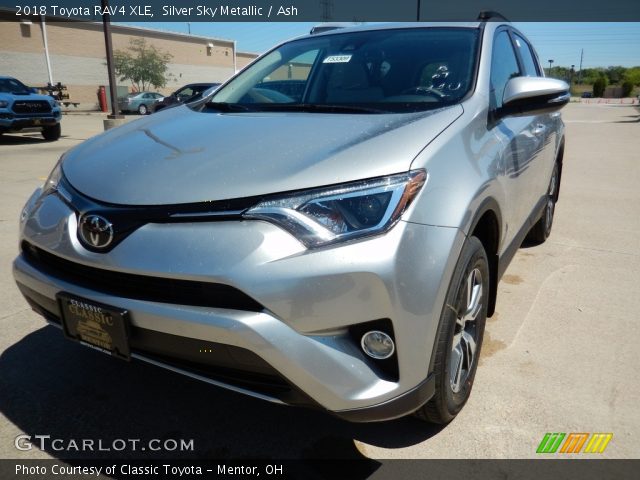 2018 Toyota RAV4 XLE in Silver Sky Metallic