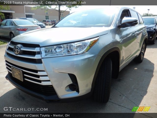 2018 Toyota Highlander LE in Celestial Silver Metallic