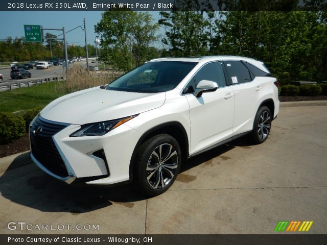 2018 Lexus RX 350L AWD in Eminent White Pearl