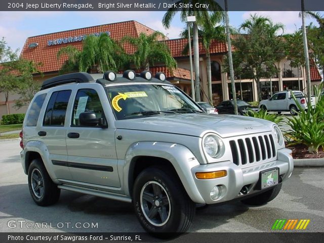 2004 Jeep Liberty Renegade in Bright Silver Metallic