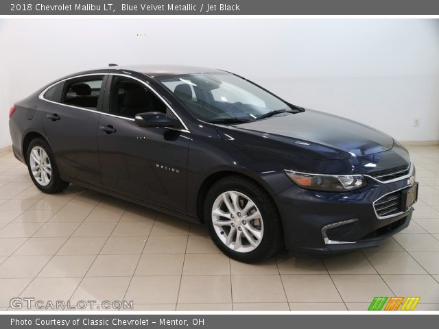 2018 Chevrolet Malibu LT in Blue Velvet Metallic