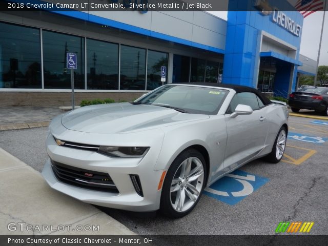 2018 Chevrolet Camaro LT Convertible in Silver Ice Metallic