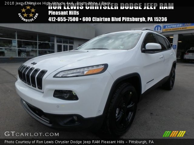 2018 Jeep Cherokee High Altitude 4x4 in Bright White