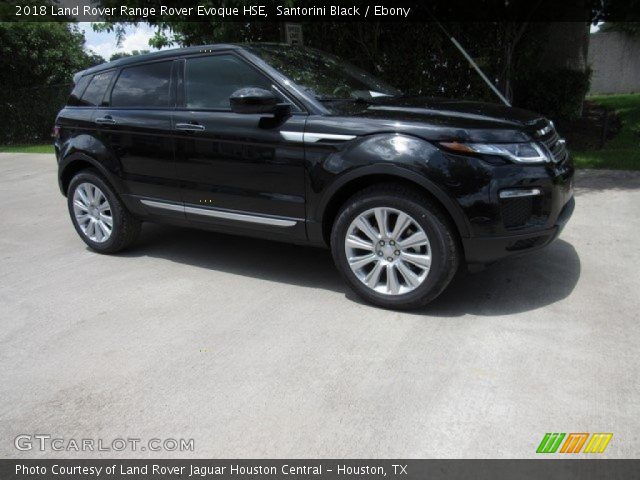2018 Land Rover Range Rover Evoque HSE in Santorini Black