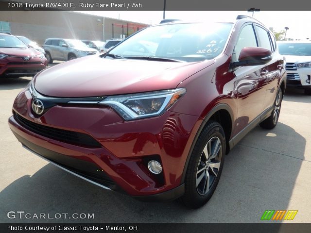 2018 Toyota RAV4 XLE in Ruby Flare Pearl