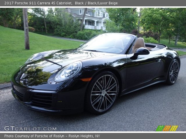 2017 Porsche 911 Carrera 4S Cabriolet in Black