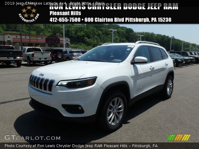 2019 Jeep Cherokee Latitude 4x4 in Bright White