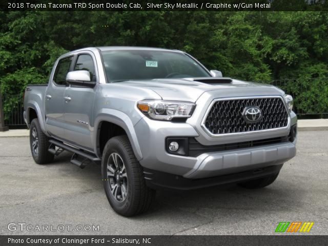 2018 Toyota Tacoma TRD Sport Double Cab in Silver Sky Metallic