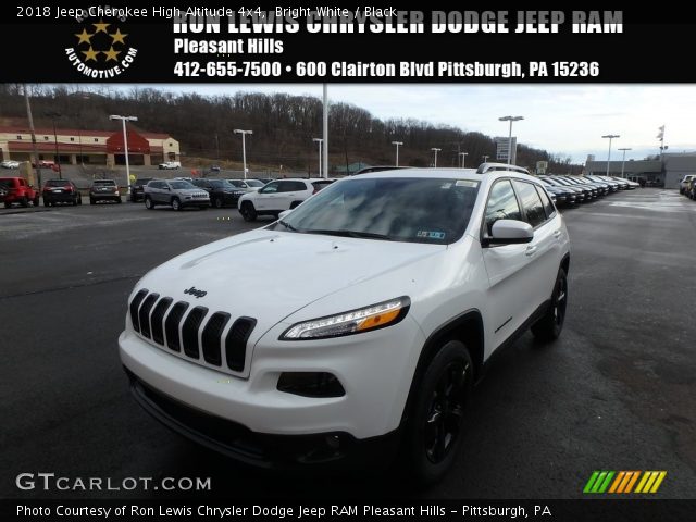 2018 Jeep Cherokee High Altitude 4x4 in Bright White