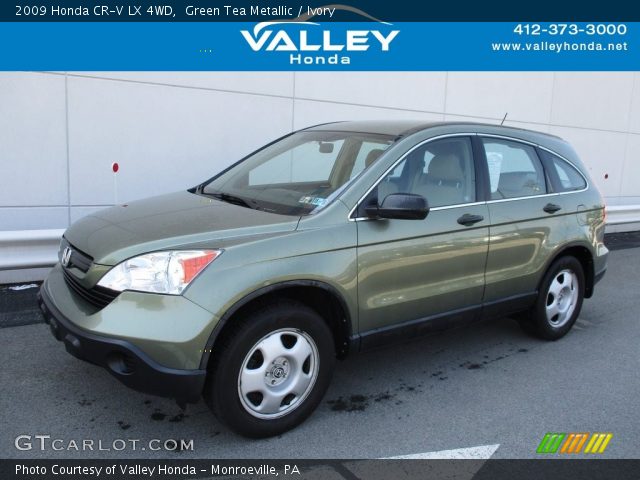 2009 Honda CR-V LX 4WD in Green Tea Metallic
