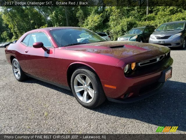 2017 Dodge Challenger SXT in Octane Red