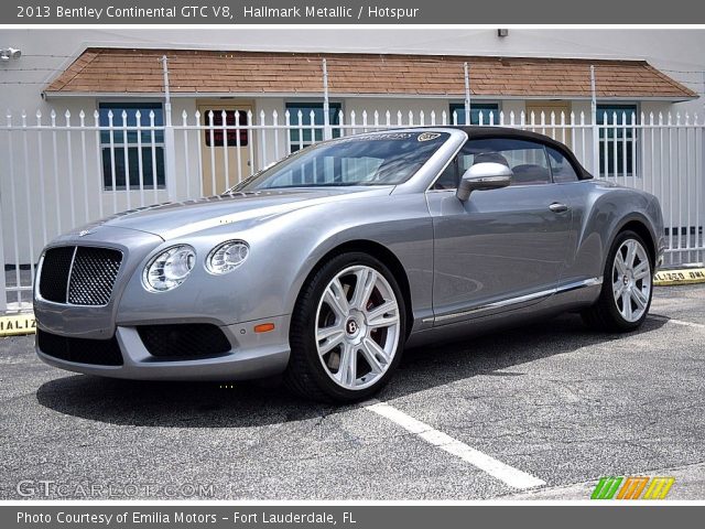 2013 Bentley Continental GTC V8  in Hallmark Metallic