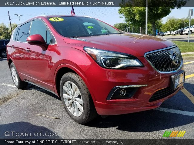2017 Buick Envision Essence in Chili Red Metallic