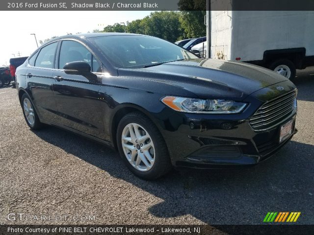 2016 Ford Fusion SE in Shadow Black