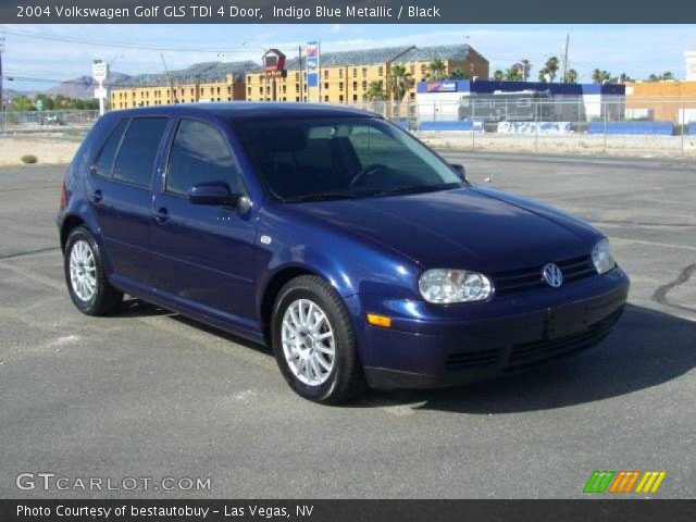 2004 Volkswagen Golf GLS TDI 4 Door in Indigo Blue Metallic