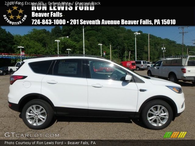 2018 Ford Escape SEL in Oxford White