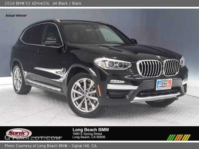 2019 BMW X3 sDrive30i in Jet Black