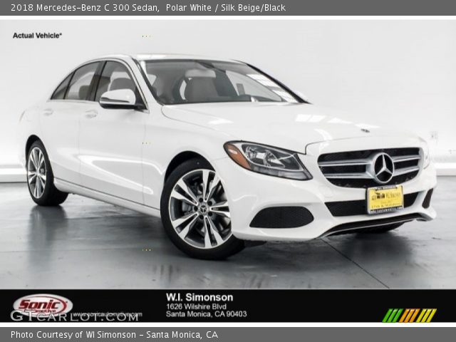 2018 Mercedes-Benz C 300 Sedan in Polar White