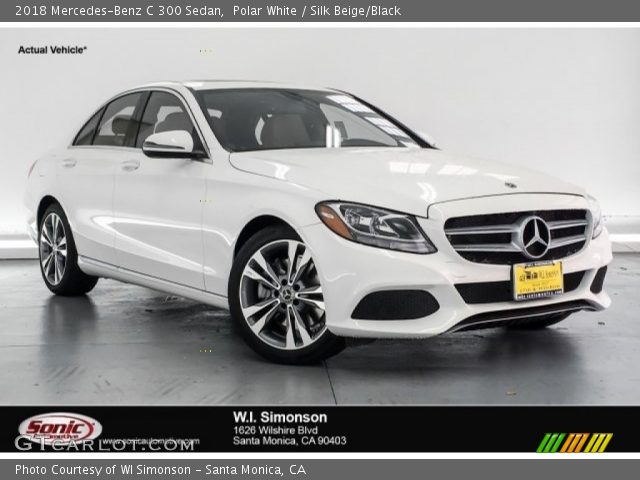 2018 Mercedes-Benz C 300 Sedan in Polar White