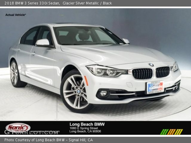 2018 BMW 3 Series 330i Sedan in Glacier Silver Metallic