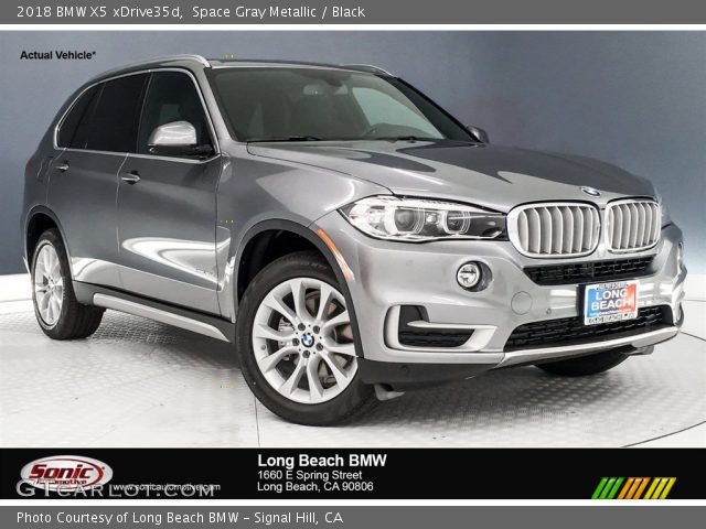 2018 BMW X5 xDrive35d in Space Gray Metallic