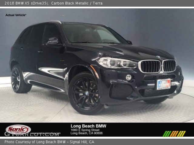 2018 BMW X5 sDrive35i in Carbon Black Metallic