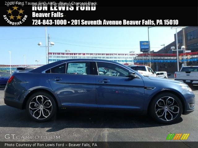 2018 Ford Taurus SHO AWD in Blue