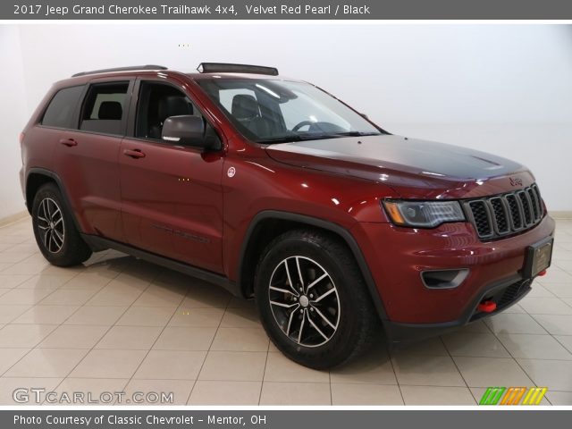 2017 Jeep Grand Cherokee Trailhawk 4x4 in Velvet Red Pearl