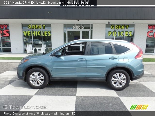 2014 Honda CR-V EX-L AWD in Mountain Air Metallic