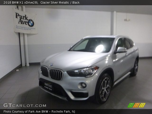 2018 BMW X1 xDrive28i in Glacier Silver Metallic