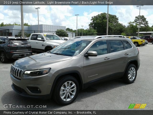 2019 Jeep Cherokee Latitude in Light Brownstone Pearl