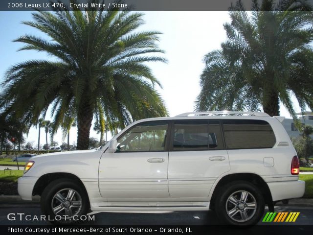 2006 Lexus LX 470 in Crystal White
