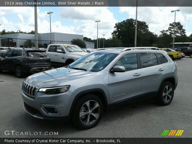 2019 Jeep Cherokee Limited in Billet Silver Metallic