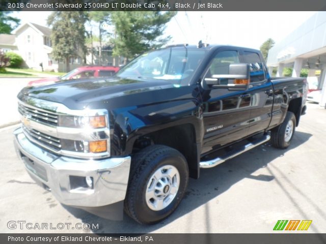 2018 Chevrolet Silverado 2500HD LT Double Cab 4x4 in Black